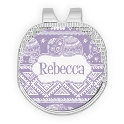 Baby Elephant Golf Ball Marker - Hat Clip - Silver