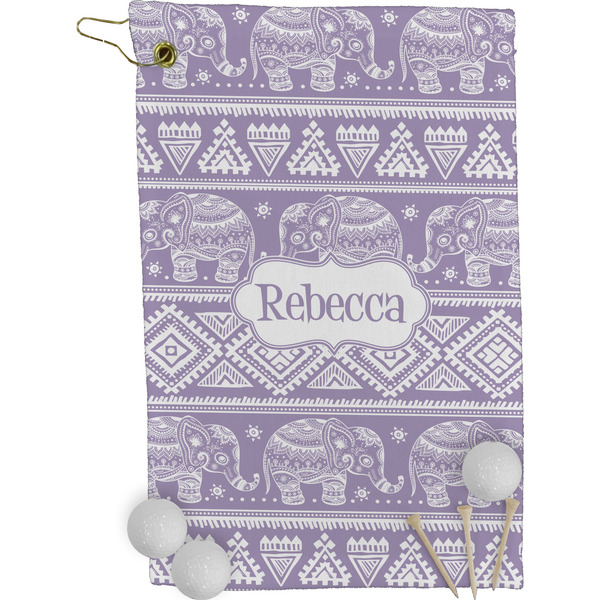 Baby Elephant Golf Towel (Personalized)