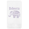Baby Elephant Guest Napkin - Front View
