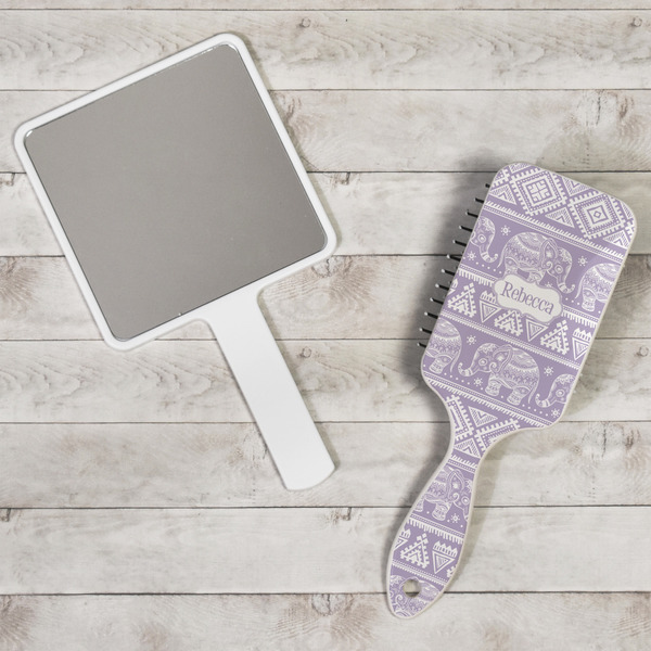 Baby Elephant Hair Brush - In Context