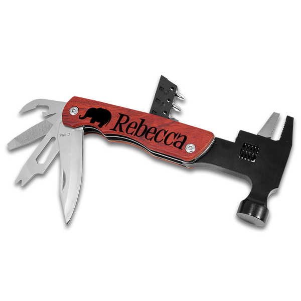 Baby Elephant Hammer Multi-tool - FRONT (full open)