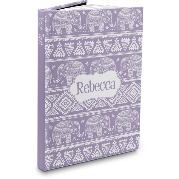 Custom Baby Elephant Hardbound Journal (Personalized)