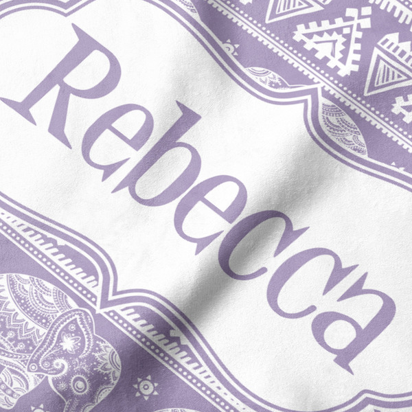 Baby Elephant Hooded Baby Towel- Detail Close Up