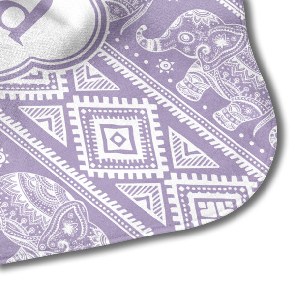 Baby Elephant Hooded Baby Towel- Detail Corner