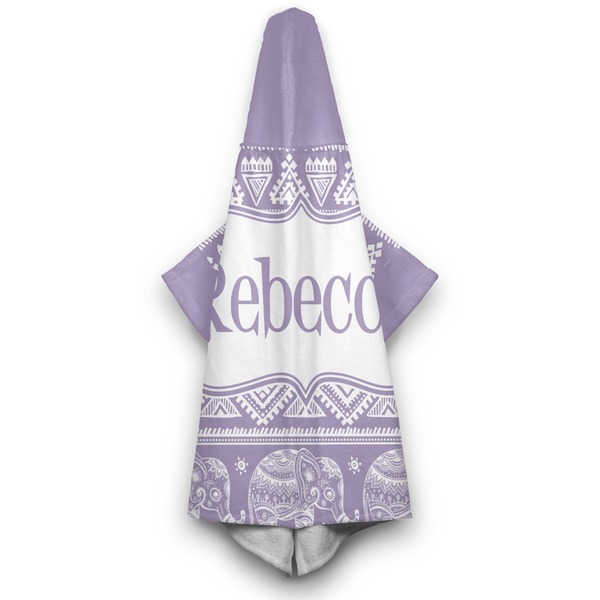 Baby Elephant Hooded Towel - Hanging