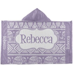 Baby Elephant Kids Hooded Towel (Personalized)