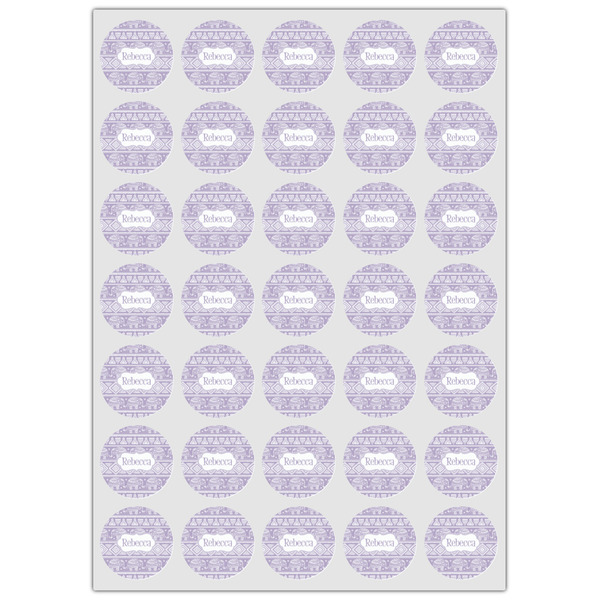 Baby Elephant Icing Circle - XSmall - Set of 35