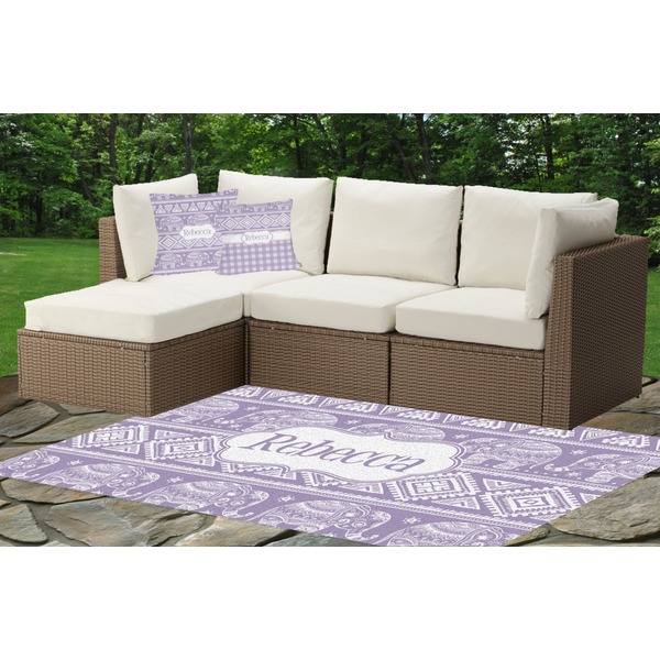 Baby Elephant Outdoor Mat & Cushions