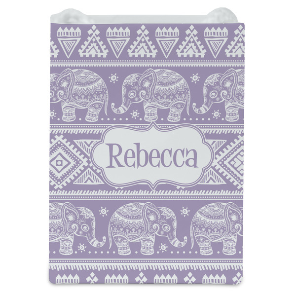 Baby Elephant Jewelry Gift Bag - Matte - Front