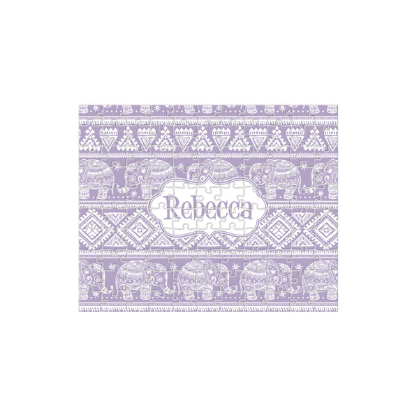 Custom Baby Elephant 110 pc Jigsaw Puzzle (Personalized)
