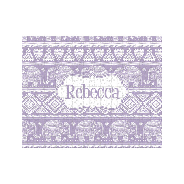 Custom Baby Elephant 500 pc Jigsaw Puzzle (Personalized)