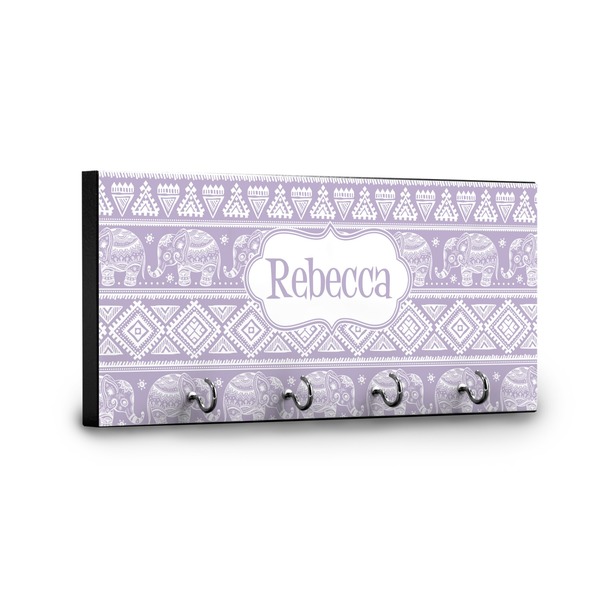 Baby Elephant Key Hanger - Front View with Hooks