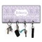 Baby Elephant Key Hanger w/ 4 Hooks w/ Name or Text
