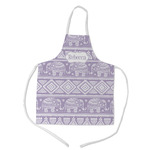 Baby Elephant Kid's Apron - Medium (Personalized)