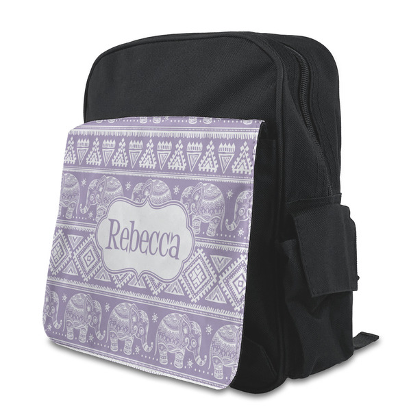 Custom Baby Elephant Preschool Backpack (Personalized)