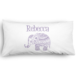 Baby Elephant Pillow Case - King - Graphic (Personalized)