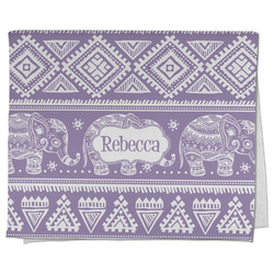 Baby Elephant Kitchen Towel - Poly Cotton w/ Name or Text