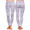 Baby Elephant Ladies Leggings - Front and Back