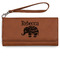 Baby Elephant Ladies Wallet - Leather - Rawhide - Front View