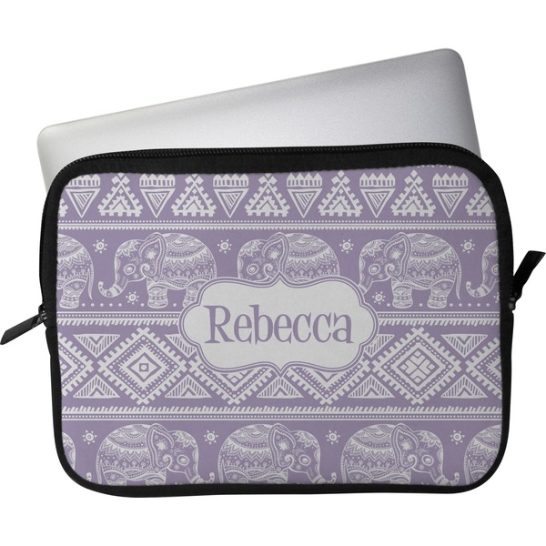 Custom Baby Elephant Laptop Sleeve / Case - 13" (Personalized)