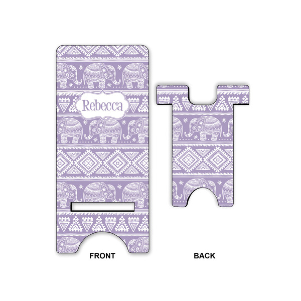 Baby Elephant Large Phone Stand - Front & Back
