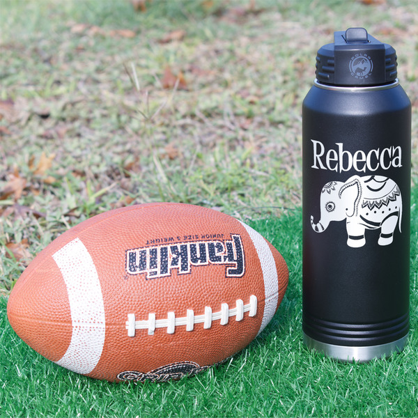 Baby Elephant Laser Engraved Water Bottles - In Context