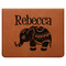 Baby Elephant Leatherette 4-Piece Wine Tool Set Flat