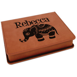 Baby Elephant Leatherette 4-Piece Wine Tool Set (Personalized)