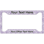 Baby Elephant License Plate Frame - Style A (Personalized)