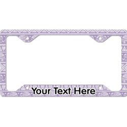 Baby Elephant License Plate Frame - Style C (Personalized)