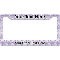 Baby Elephant License Plate Frame - Style B (Personalized)