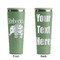 Baby Elephant Light Green RTIC Everyday Tumbler - 28 oz. - Front and Back