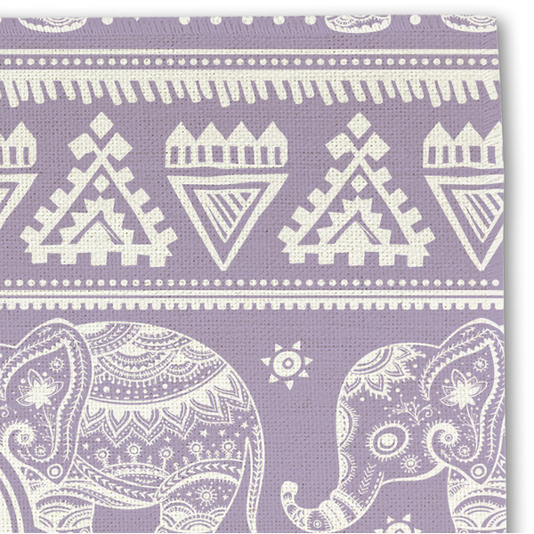 Baby Elephant Linen Placemat - DETAIL