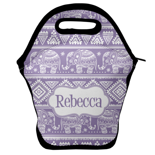 Custom Baby Elephant Lunch Bag w/ Name or Text