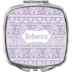 Baby Elephant Compact Makeup Mirror (Personalized)