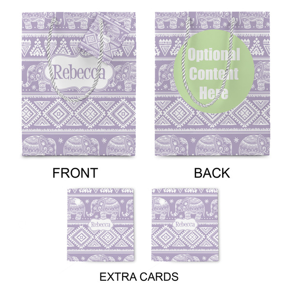 Baby Elephant Medium Gift Bag - Approval