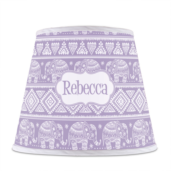 Baby Elephant Poly Film Empire Lampshade - Front View