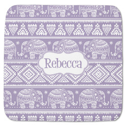 Baby Elephant Memory Foam Bath Mat - 48"x48" (Personalized)