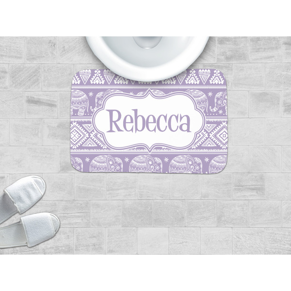 Baby Elephant Memory Foam Bath Mat - LIFESTYLE