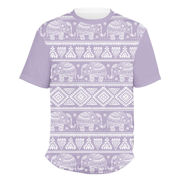 Custom Baby Elephant Men's Crew T-Shirt