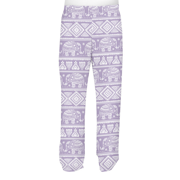 Baby Elephant Men's Pjs Back - on model