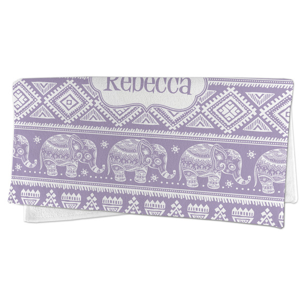 Baby Elephant Microfiber Dish Rag - FOLDED (half)