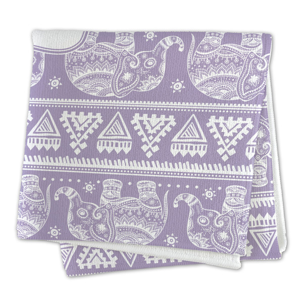 Baby Elephant Microfiber Dish Rag - FOLDED (square)