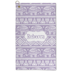 Baby Elephant Microfiber Golf Towel (Personalized)