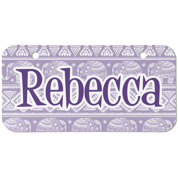 Baby Elephant Mini Bicycle License Plate - Two Holes