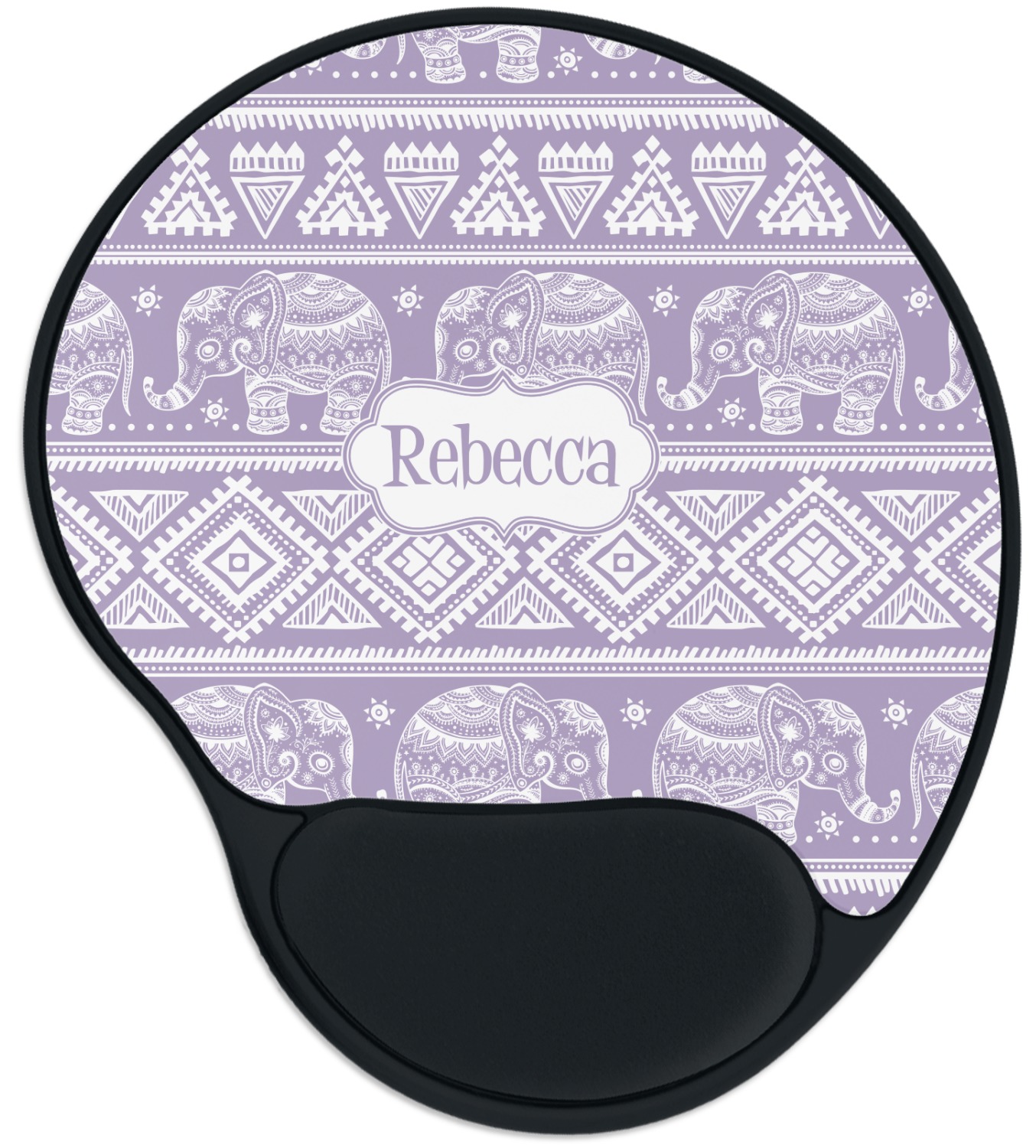 Custom Baby Elephant Mouse Pad with Wrist Support YouCustomizeIt