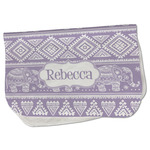 Baby Elephant Burp Cloth - Fleece w/ Name or Text