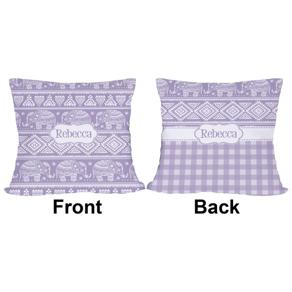 Baby Elephant Outdoor Pillow - 18x18