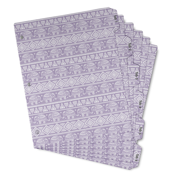 Baby Elephant Page Dividers - Set of 6 - Main/Front