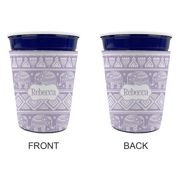 Baby Elephant Party Cup Sleeves - without bottom - Approval